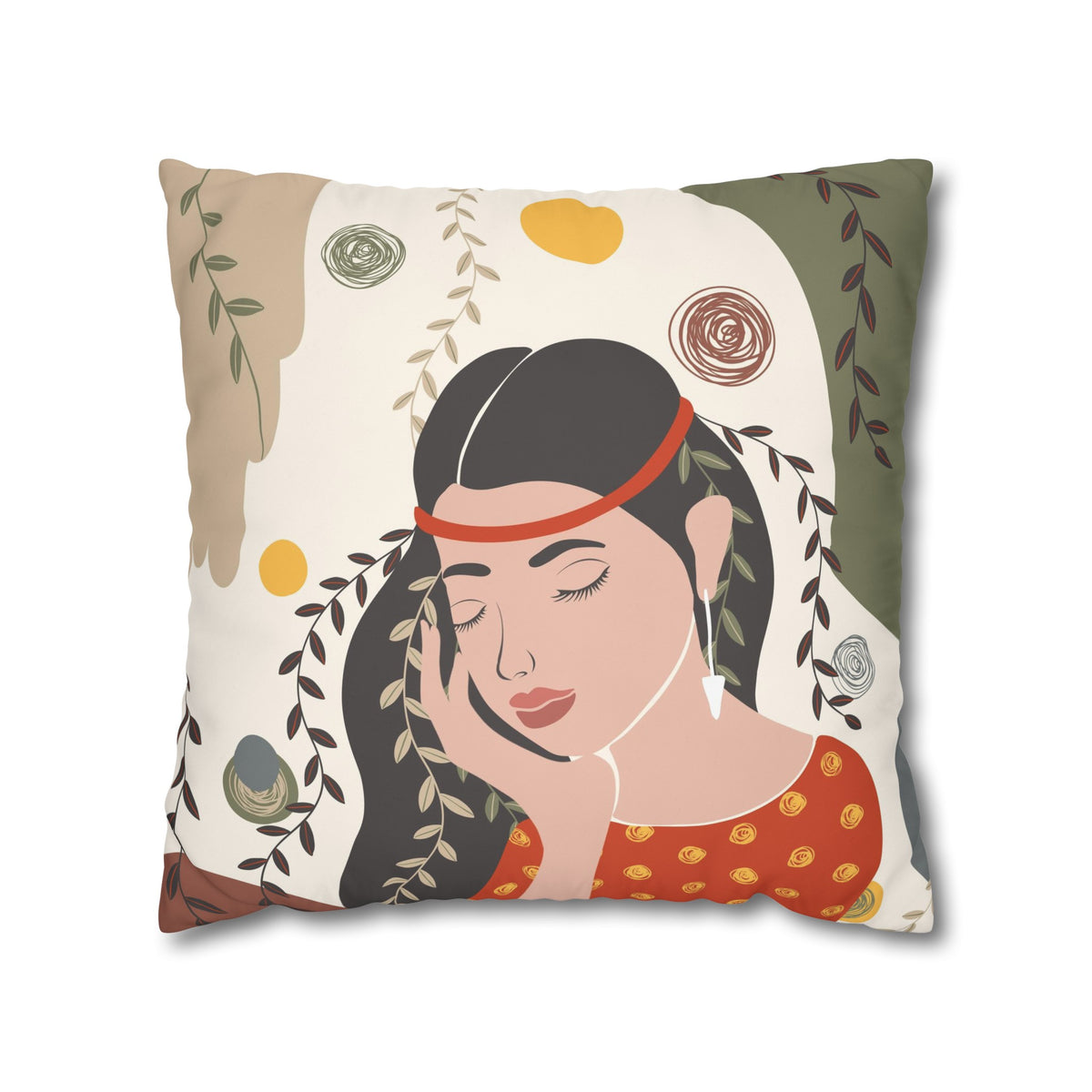 Asian Venus Women Cushion Case (B)