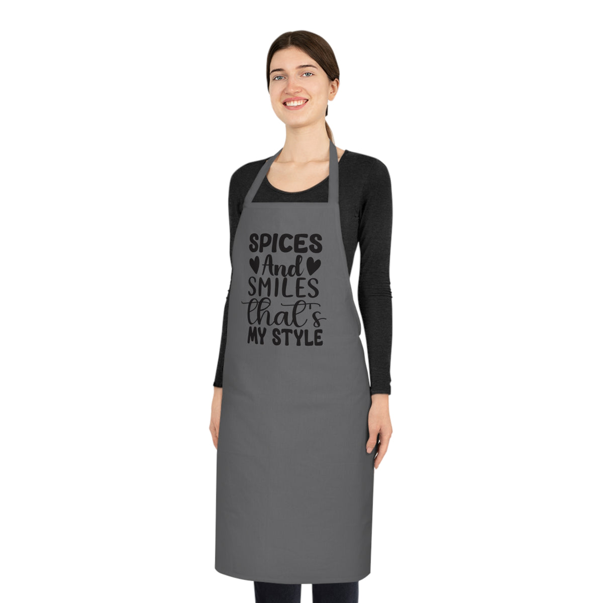 Spices And Smiles Cotton Apron