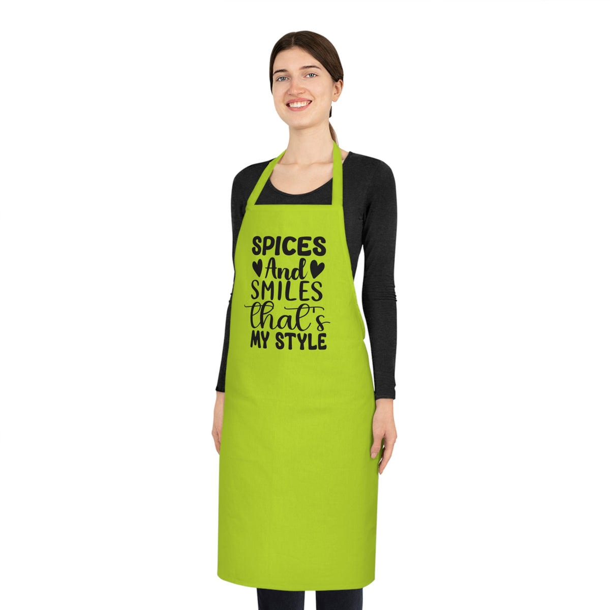 Spices And Smiles Cotton Apron