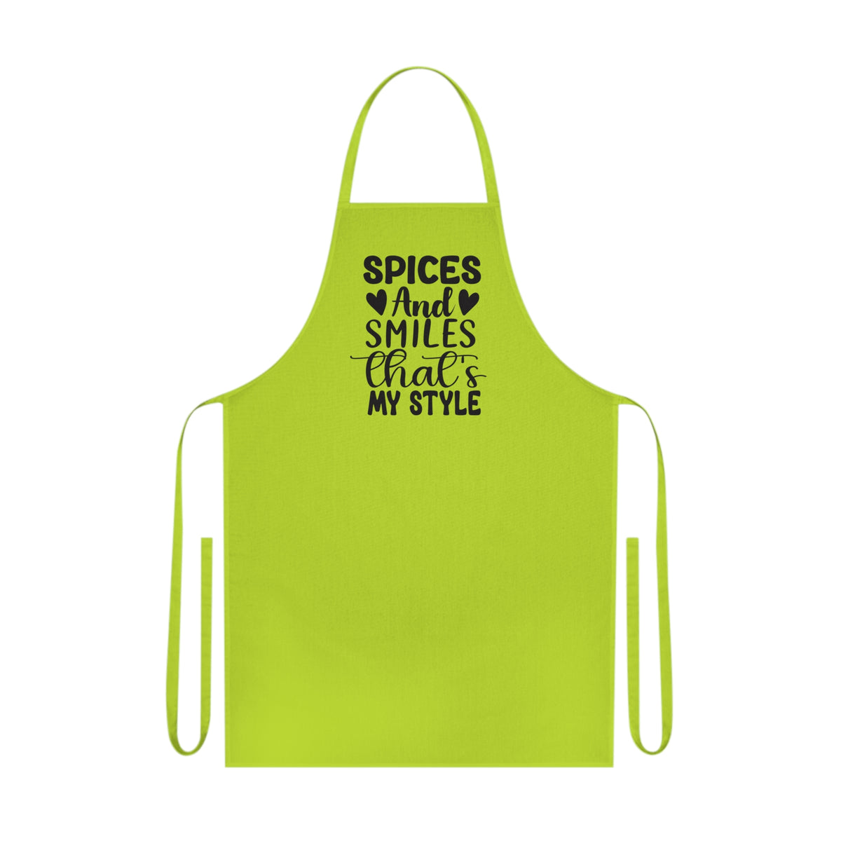 Spices And Smiles Cotton Apron