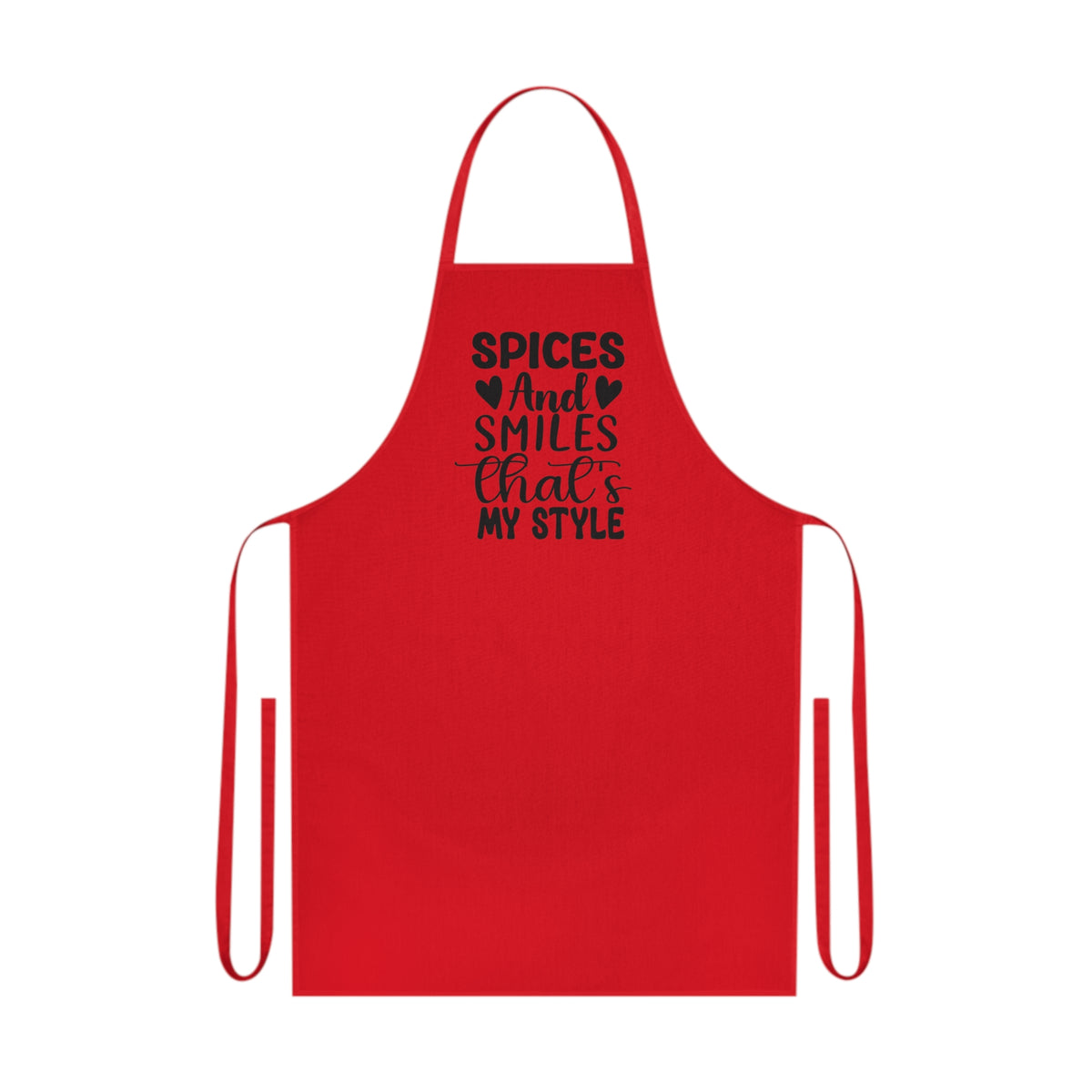 Spices And Smiles Cotton Apron