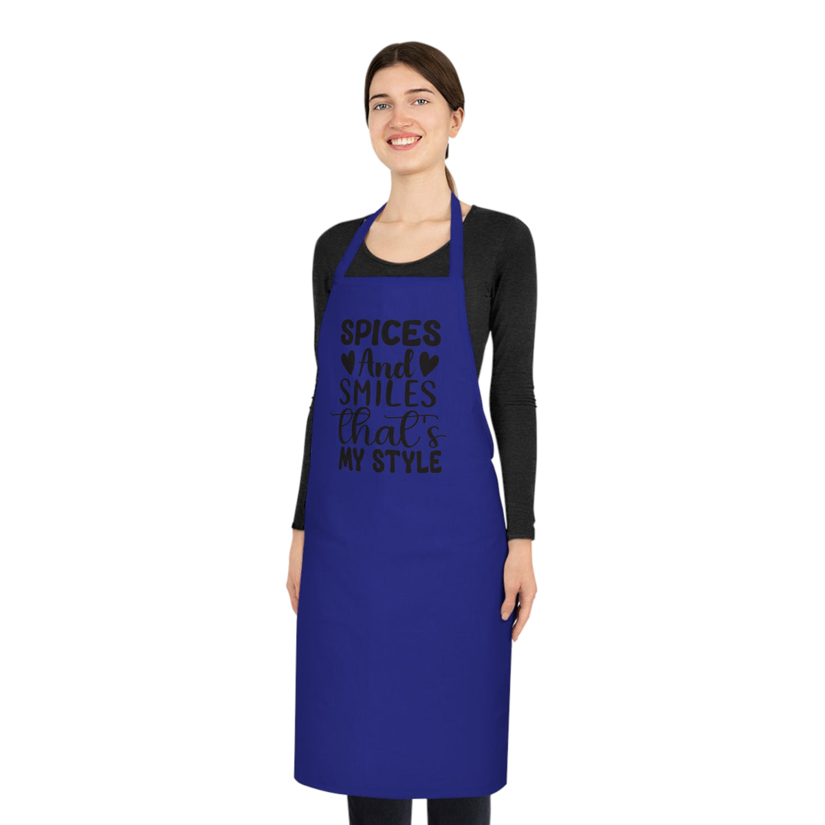 Spices And Smiles Cotton Apron