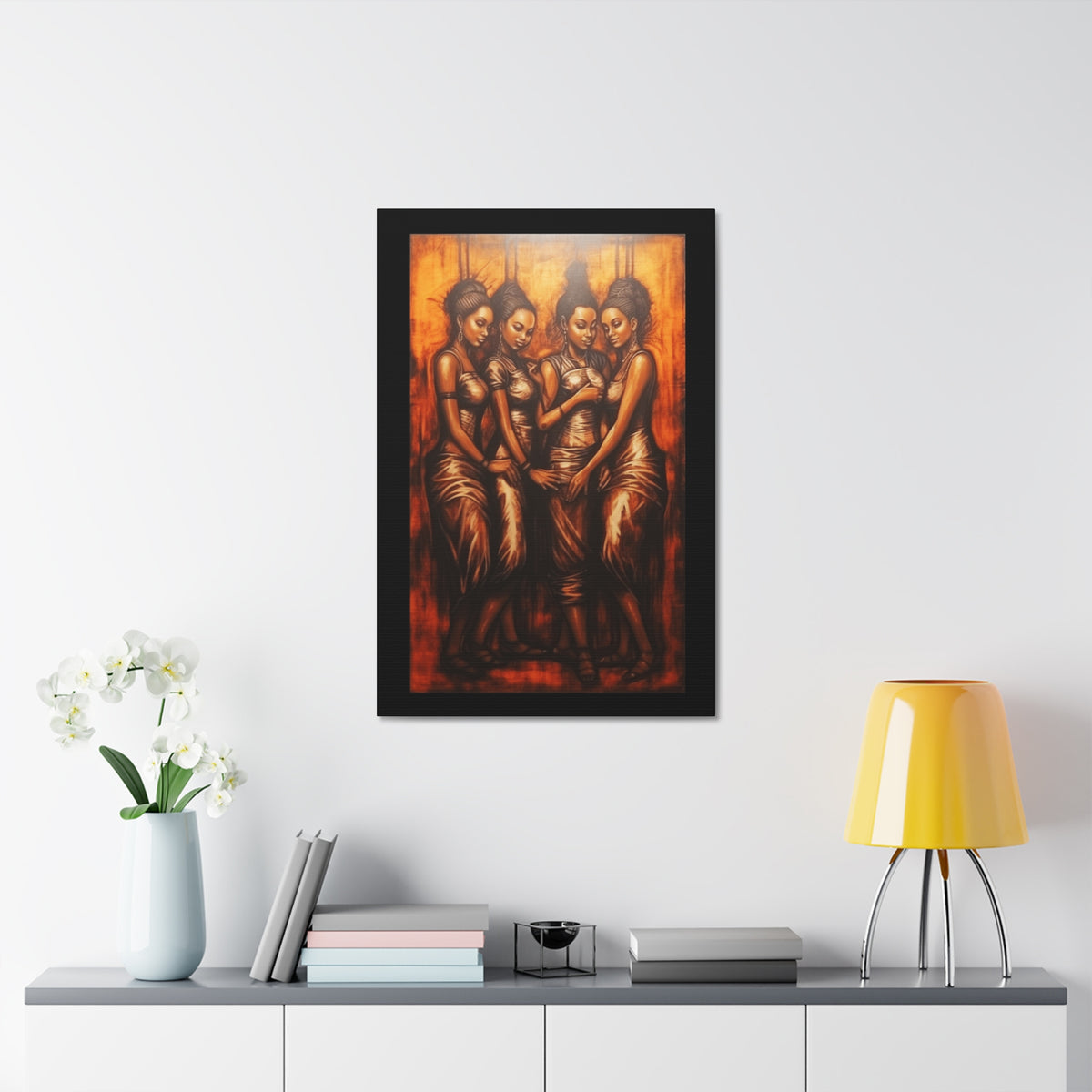 African Earth Womens Canvas